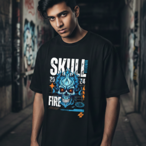 Gaurex Blue Flame Skull